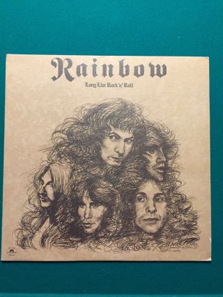Rainbow Long Live Rock N Roll Vinyl Lp Dated 1978