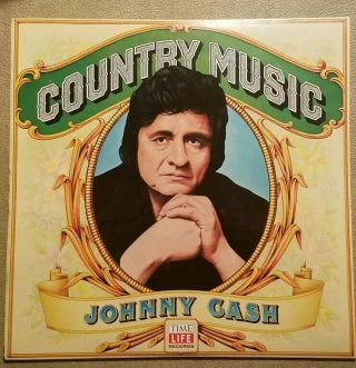 Johnny Cash Time Life Lp Country Music P 15833 Stw - 108