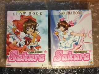 Oop Cardcaptor Sakura Clow Book & Sakura Book Dvd Set Pioneer,  Movies