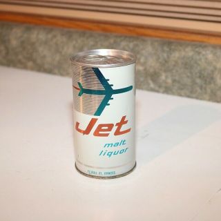 Jet Malt Liquor Pull Tab - Tivoli Brewing Denver Co