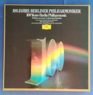 C355 100 Years Berlin Philarmonic Celebrated Soloists 5 Lp Dg 2740 262 Stereo