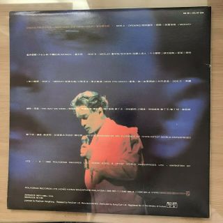Leslie Cheung 張國榮 Final Encounter Of The Legend Korea Vinyl LP 1990 With Insert 2