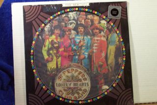 The Beatles (picture Disc) Lp " Sgt.  Peppers Lonely Hearts " 1978 Capitol -