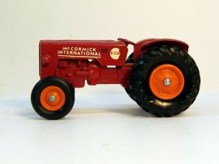 Matchbox King Size K - 4 International Tractor - ORANGE Wheels - NM 3