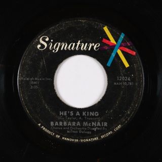 Northern Soul Popcorn 45 - Barbara Mcnair - He 