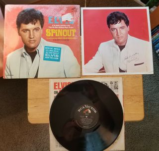 Elvis Presley " Spinout " With Photo Lpm - 3702 In Shrink