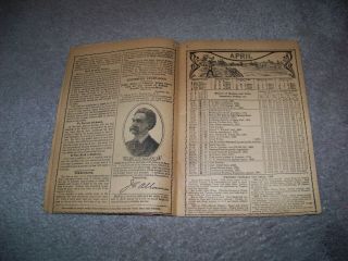 1908 Swamp Root Almanac Dr.  Kilmer & Company Binghamton York 2