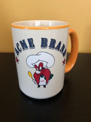 Acme Brand Yosemite Sam’s Varmint Stew Mug Looney Tunes Vintage 1992