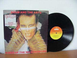 Adam And The Ants " Kings Of The Wild Frontier " Uk Lp 1980 Cbs 84549