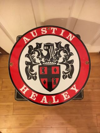 Austin Healy Dealership Sign