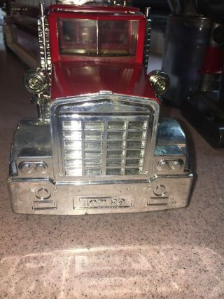 Vintage 1980’s Tonka Hook And Ladder Fire Truck.  33” Long.  Engine No 1 7