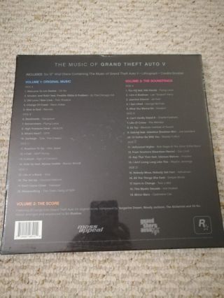 Grand Theft Auto 5 GTA V OST Soundtrack (6 LP) Vinyl Box Set - 2