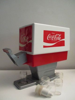 Vintage Chilton Toy Soda Fountain Dispenser For Coke Coca - Cola Bottle