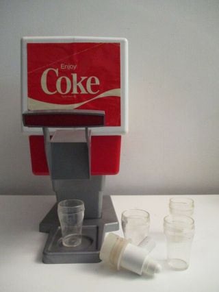 Vintage Chilton Toy Soda Fountain Dispenser for Coke Coca - Cola Bottle 3