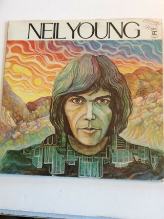 Neil Young Self Titled Debut Vinyl Lp Reprise Rs 6317 (woc/wol) Gf