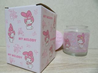 RARE 2011 Sanrio Japan My Melody Glass Bottle Jar Pot Canister 5