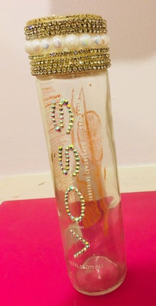 Voss Water Bottle - Bling Bedazzled Crystal