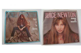 2 Juice Newton 45 Rpm Records - Angel Of The Morning & Queen Of Hearts 351699