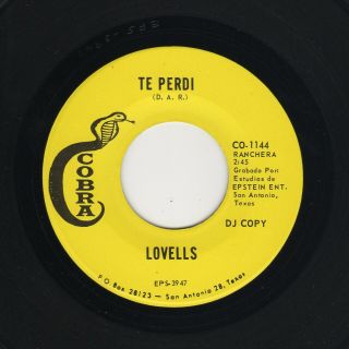 S.  Txs Soulful Ranchera Lovells Te Perdi/la Mano De Dios Cobra 1144 M - Dj Hear
