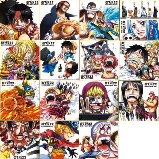 One Piece Ichiban Kuji The Best Edition Shikishi Art All Set Of 15 Japan F/s