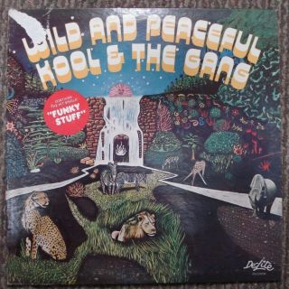 Kool & The Gang Wild And Peaceful Vinyl Lp De - Lite Vg/nm Dep - 2013