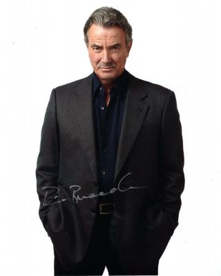 Eric Braeden Hand Signed 8x10 Color Photo Victor Young And The Restless