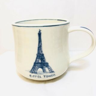 Anthropologie Molly Hatch Eiffel Tower Mug Paris France