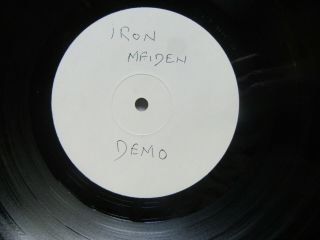 Iron Maiden Debut Album Lp Very Rare Test Press Stamped Matrix Emc3330 A1/b1 Ex