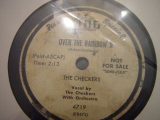 Checkers - Dj - Over The Rainbow/you 