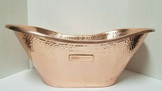 Collectible Absolut Elyx Rose Gold/ Copper Colored Ice Tube Bucket Range