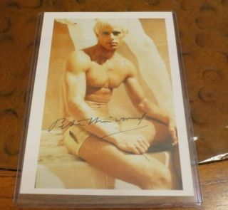 Peter Hinwood As A Creation Autographed Photo Signed Rocky Horror Picture Show