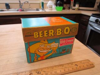 Advertising Recipe Box Old Crown Beer Brewing - Fort Wayne Indiana (rare)