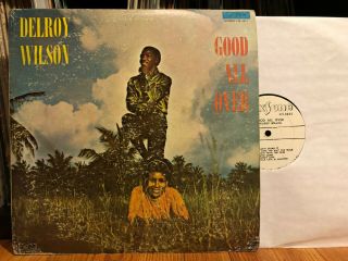 Reggae Lp Delroy Wilson Good All Over Jamaica Vg,  Coxsone White Label 1971 Hear