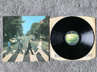 The Beatles - Abbey Road (uk Vinyl Lp,  1969).  1st Pressing,  Ex/nm