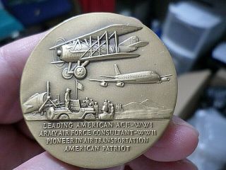 1971 Eddie Edward Vernon Rickenbacker Medal Commemorative,  Air Force WWI WWII 2