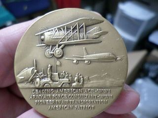 1971 Eddie Edward Vernon Rickenbacker Medal Commemorative,  Air Force WWI WWII 4
