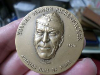 1971 Eddie Edward Vernon Rickenbacker Medal Commemorative,  Air Force WWI WWII 8