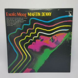 Exotic Moog Martin Denny Lp Liberty Records Lst - 7621 Vinyl