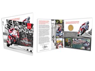 Limited Edition 2017 Signed John McGuinness TT £5 Pound Gift Pack (AH45) 3