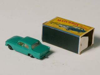 Vintage 1960 ' s MATCHBOX - 33 FORD ZEPHYR III Car with Box - by Lesney 4