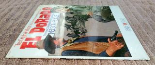 El Dorado 1966 Soundtrack PROMO Vinyl LP John Wayne Film Score RARE 6