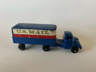 Barclay Slush Metal U.  S Mail Truck Toy Hot wheels Matchbox Lesley Gorgi 2