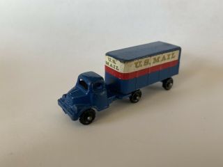 Barclay Slush Metal U.  S Mail Truck Toy Hot wheels Matchbox Lesley Gorgi 3