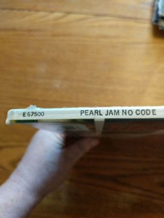 Pearl Jam NO CODE Album 1996.  1st Pressing. 3