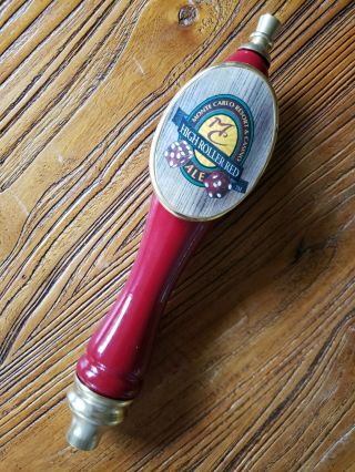 Monte Carlo Casino And Resort - High Roller Red Ale Beer Tap Handle - Rare