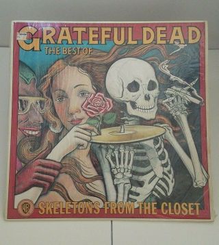 Grateful Dead " Skeletons From The Closet " Vinyl Lp (1972) W 2764 Warner Bros Ex