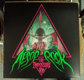 Aesop Rock The Impossible Kid 2xlp Green & Pink Vinyl Hip - Hop Rhymesayers