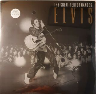 Elvis Presley The Great Performances Lp Hype $24.  99