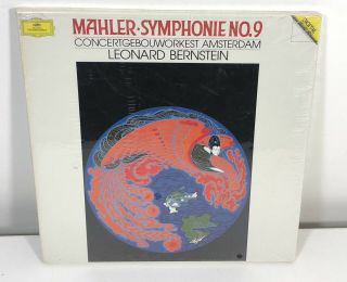 Mahler Symphony No 9 Leonard Bernstein Deutsche Grammophon R215293 1986
