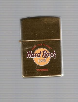 1997 Hard Rock Cafe,  Toronto,  Zippo Lighter
